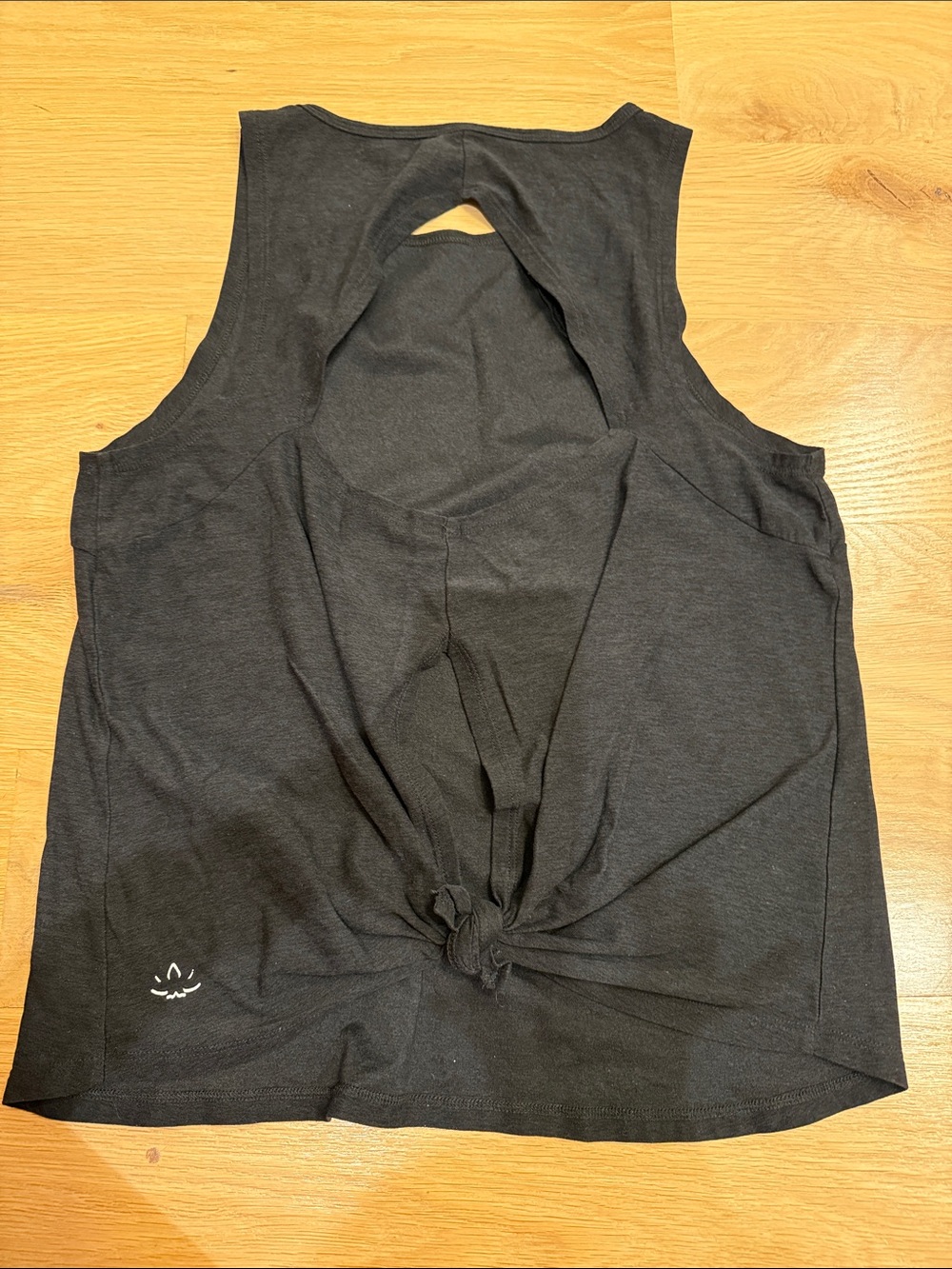 Beyond Yoga Black Keyhole Racerback Tank - Picture 3 of 5